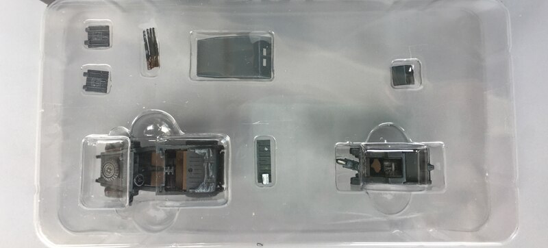 fine 1/72 82 command vehicle + Half Track motorcycle German national defense force Second Armored Division P0350