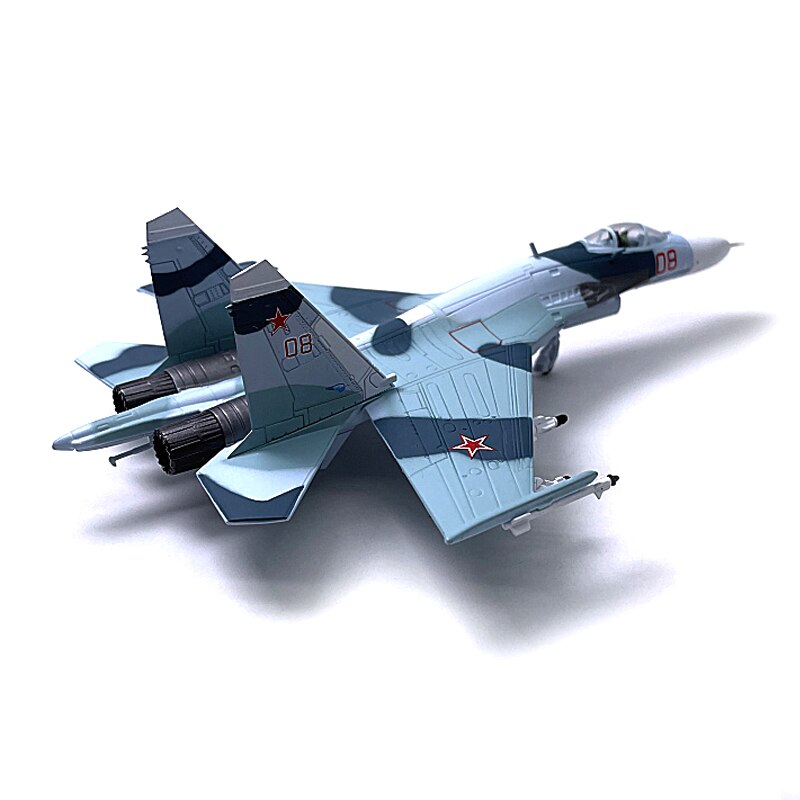 1 / 100 Russian fighter Su-27 Simulation alloy aircraft model products