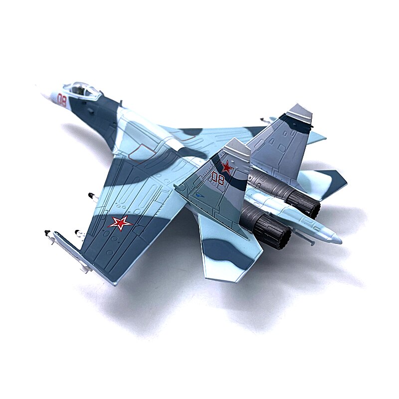 1 / 100 Russian fighter Su-27 Simulation alloy aircraft model products