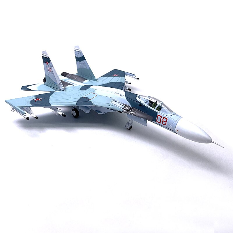 1 / 100 Russian fighter Su-27 Simulation alloy aircraft model products