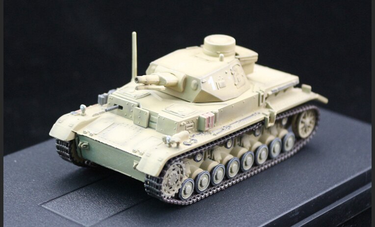 1 / 72 German IV tank model Desert coating Finished tank model 1 / 72 German IV tank model Desert coating Finished tank model