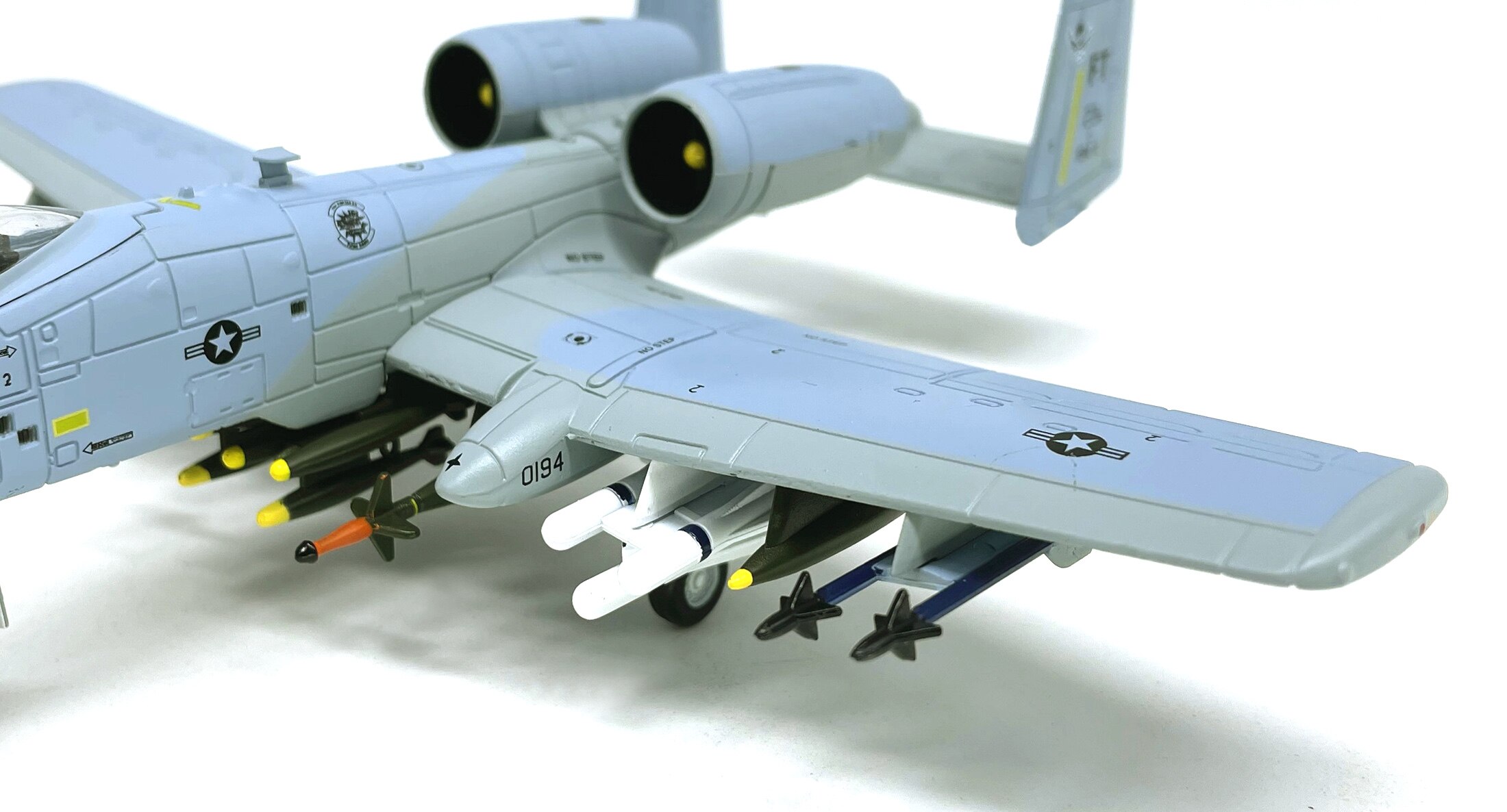 1: 100 USAF A-10C aircraft model Panzer Killer Alloy simulation finished product model
