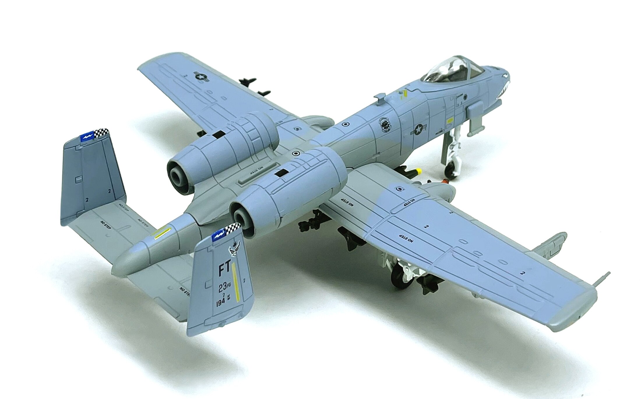 1: 100 USAF A-10C aircraft model Panzer Killer Alloy simulation finished product model