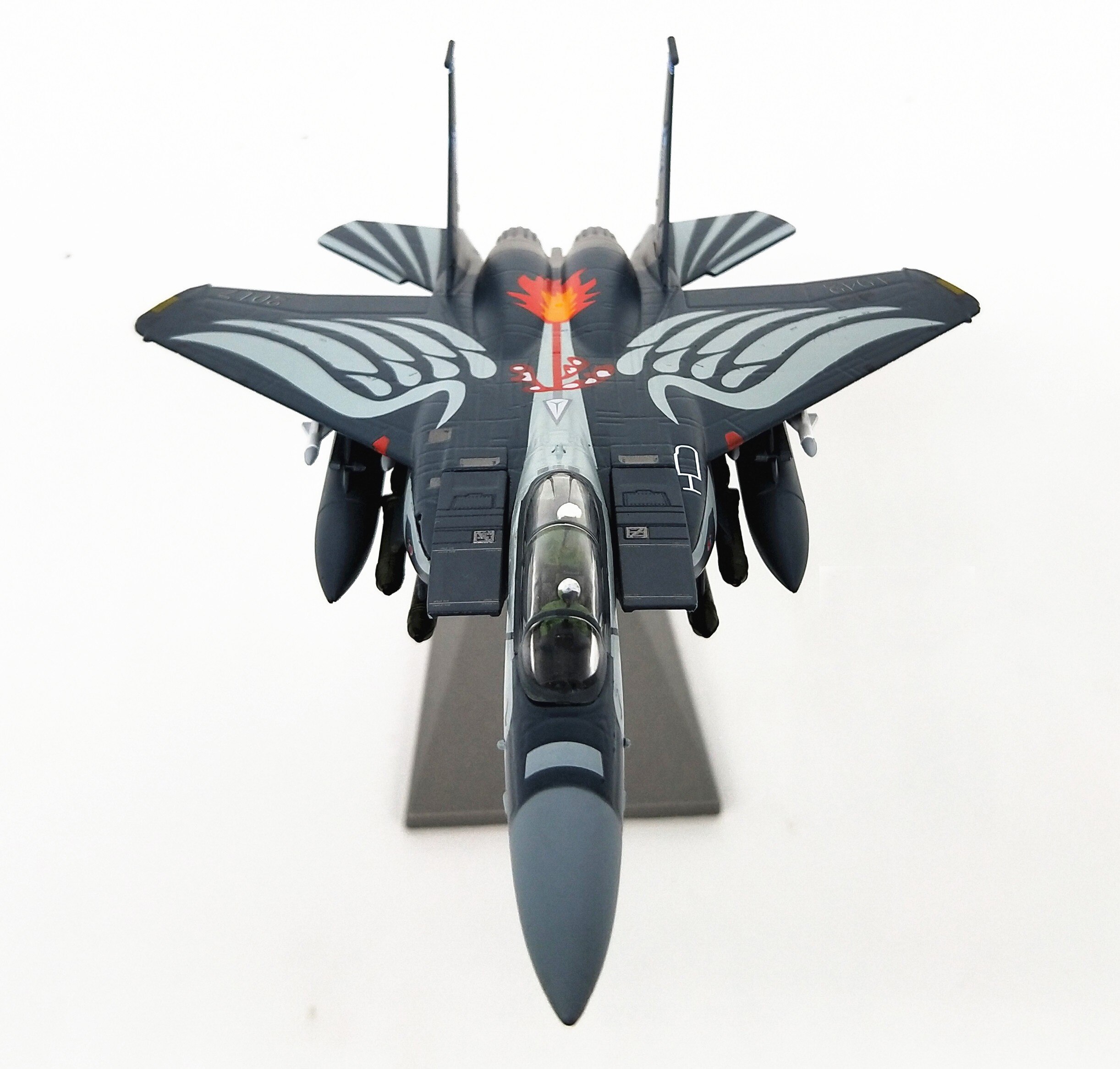 1:100 U.S. Air Force F-15E Two-Seat Supersonic All-Weather Fighter Model alloy Die-casting Collection Model 1:100 U.S. Air Force F-15E Two-Seat Supersonic All-Weather Fighter Model alloy Die-casting Collection Model