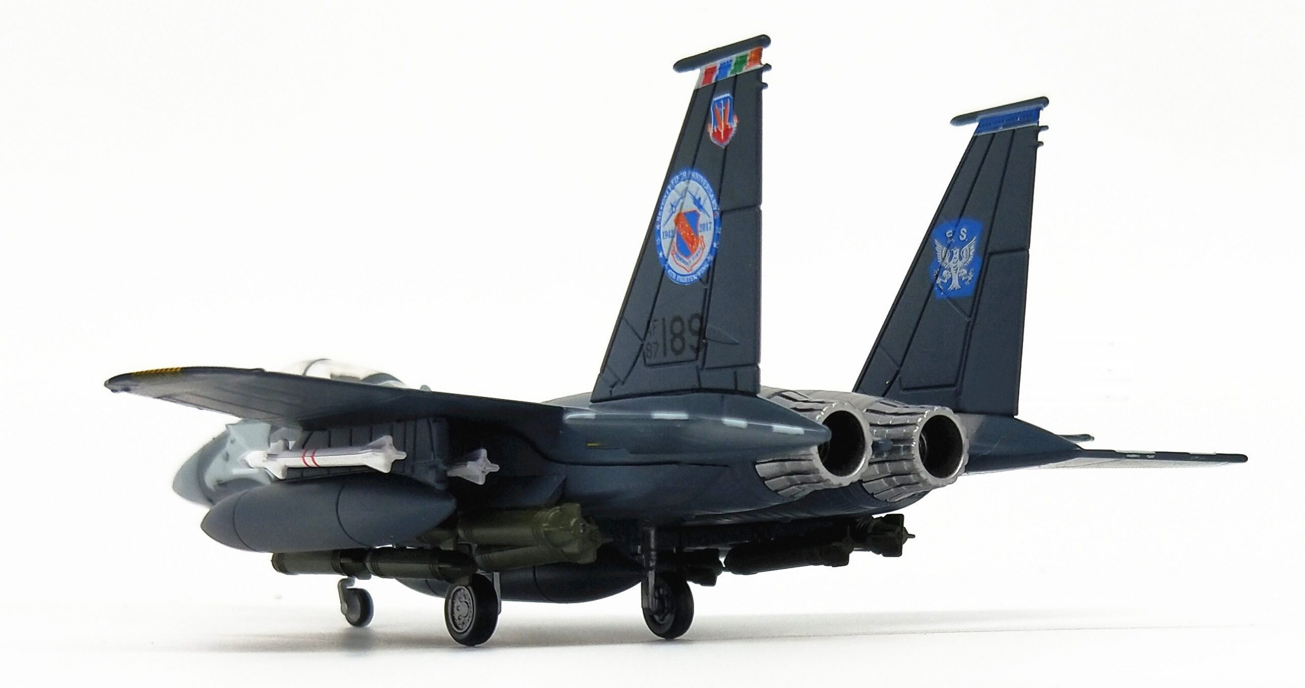 1:100 U.S. Air Force F-15E Two-Seat Supersonic All-Weather Fighter Model alloy Die-casting Collection Model 1:100 U.S. Air Force F-15E Two-Seat Supersonic All-Weather Fighter Model alloy Die-casting Collection Model