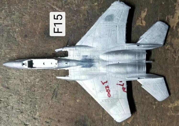 1:100 U.S. Air Force F-15E Two-Seat Supersonic All-Weather Fighter Model alloy Die-casting Collection Model 1:100 U.S. Air Force F-15E Two-Seat Supersonic All-Weather Fighter Model alloy Die-casting Collection Model