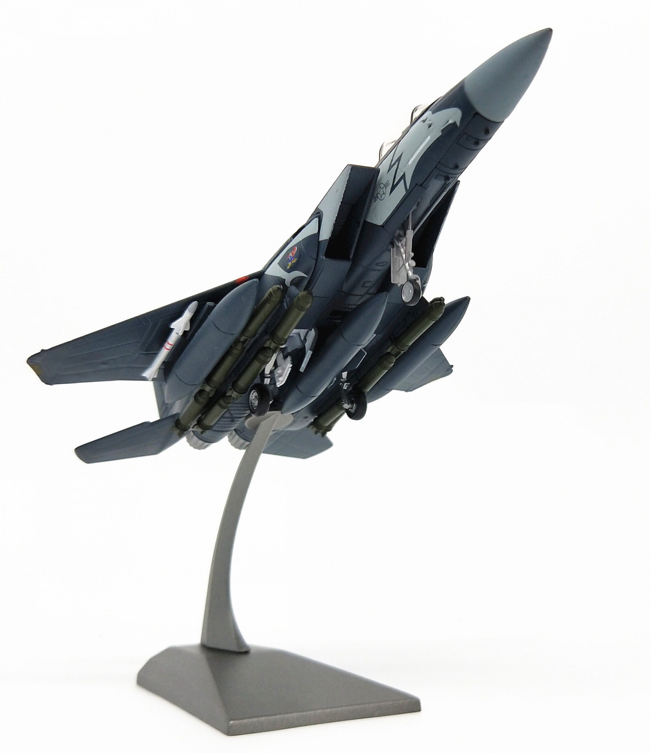 1:100 U.S. Air Force F-15E Two-Seat Supersonic All-Weather Fighter Model alloy Die-casting Collection Model 1:100 U.S. Air Force F-15E Two-Seat Supersonic All-Weather Fighter Model alloy Die-casting Collection Model