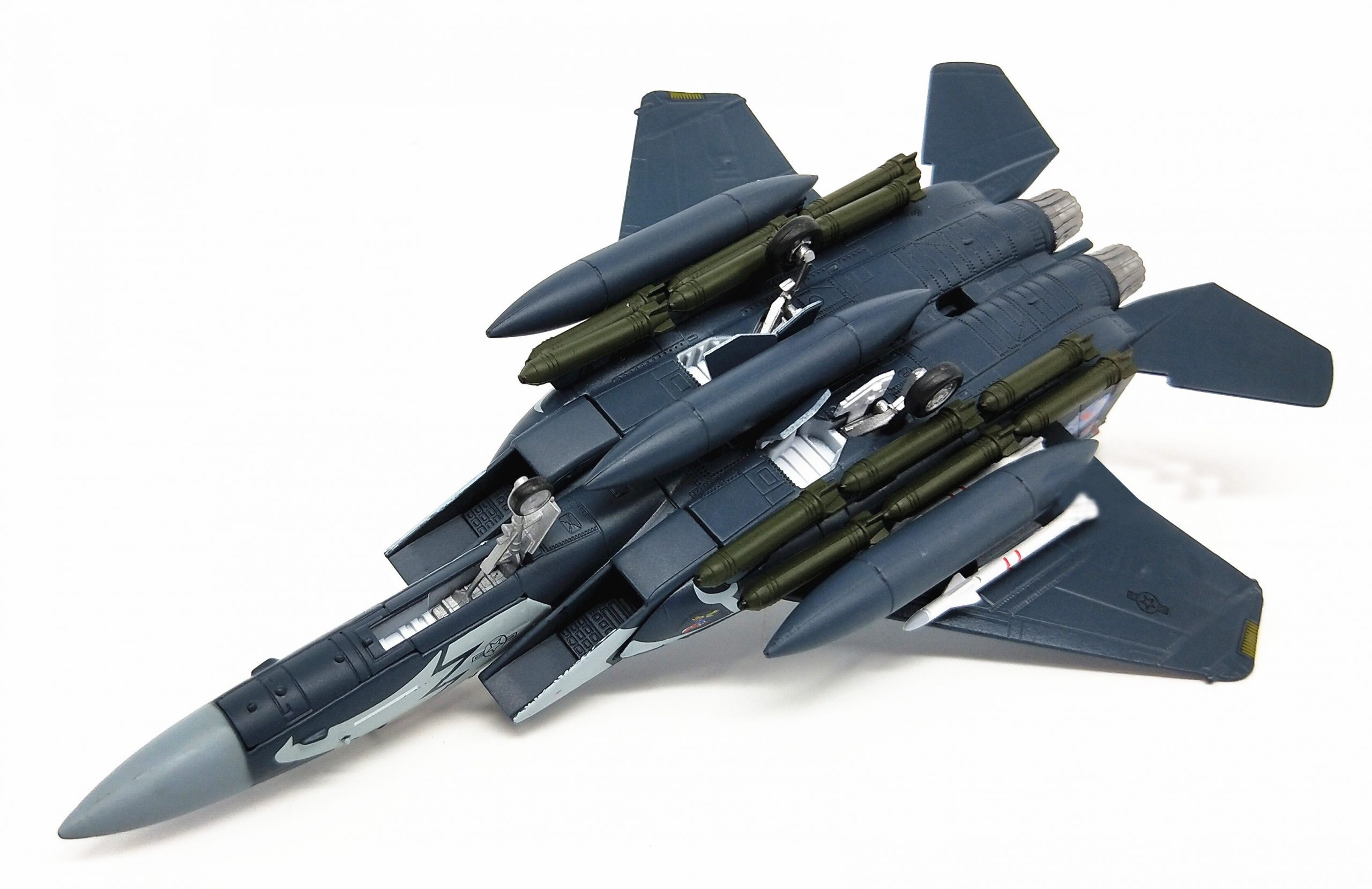 1:100 U.S. Air Force F-15E Two-Seat Supersonic All-Weather Fighter Model alloy Die-casting Collection Model 1:100 U.S. Air Force F-15E Two-Seat Supersonic All-Weather Fighter Model alloy Die-casting Collection Model