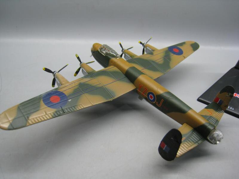 rare Special Offer 1:144 British Army in World War II Lancaster B MKI Long Range Bomber Model Alloy Military Model