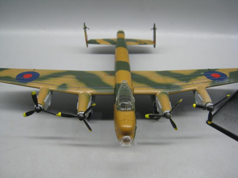 rare Special Offer 1:144 British Army in World War II Lancaster B MKI Long Range Bomber Model Alloy Military Model