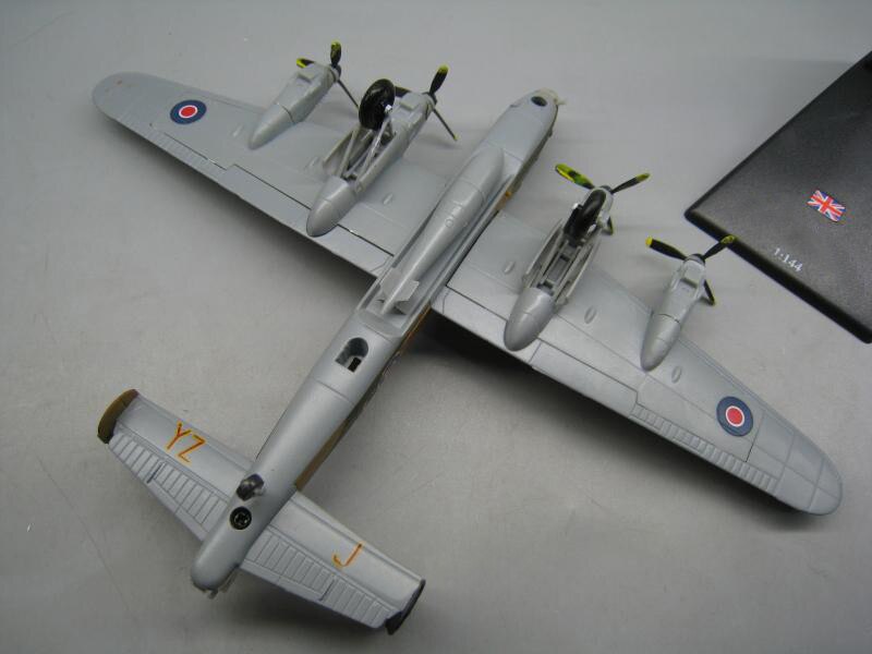 rare Special Offer 1:144 British Army in World War II Lancaster B MKI Long Range Bomber Model Alloy Military Model