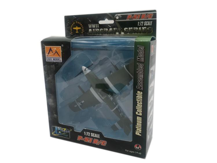 1: 72 World War II American p51B fighter model Trumpeter 39357 Finished product collection model