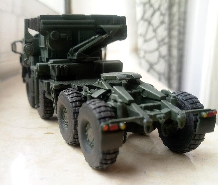 1: 72 as72101 m1001 NATO heavy tactical military vehicle + missile 1988 Finished product model