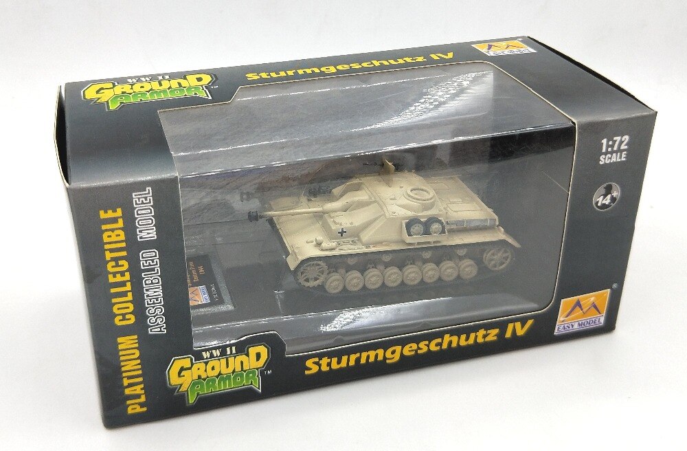 1:72 German four assault tank simulation model trumpet 36131