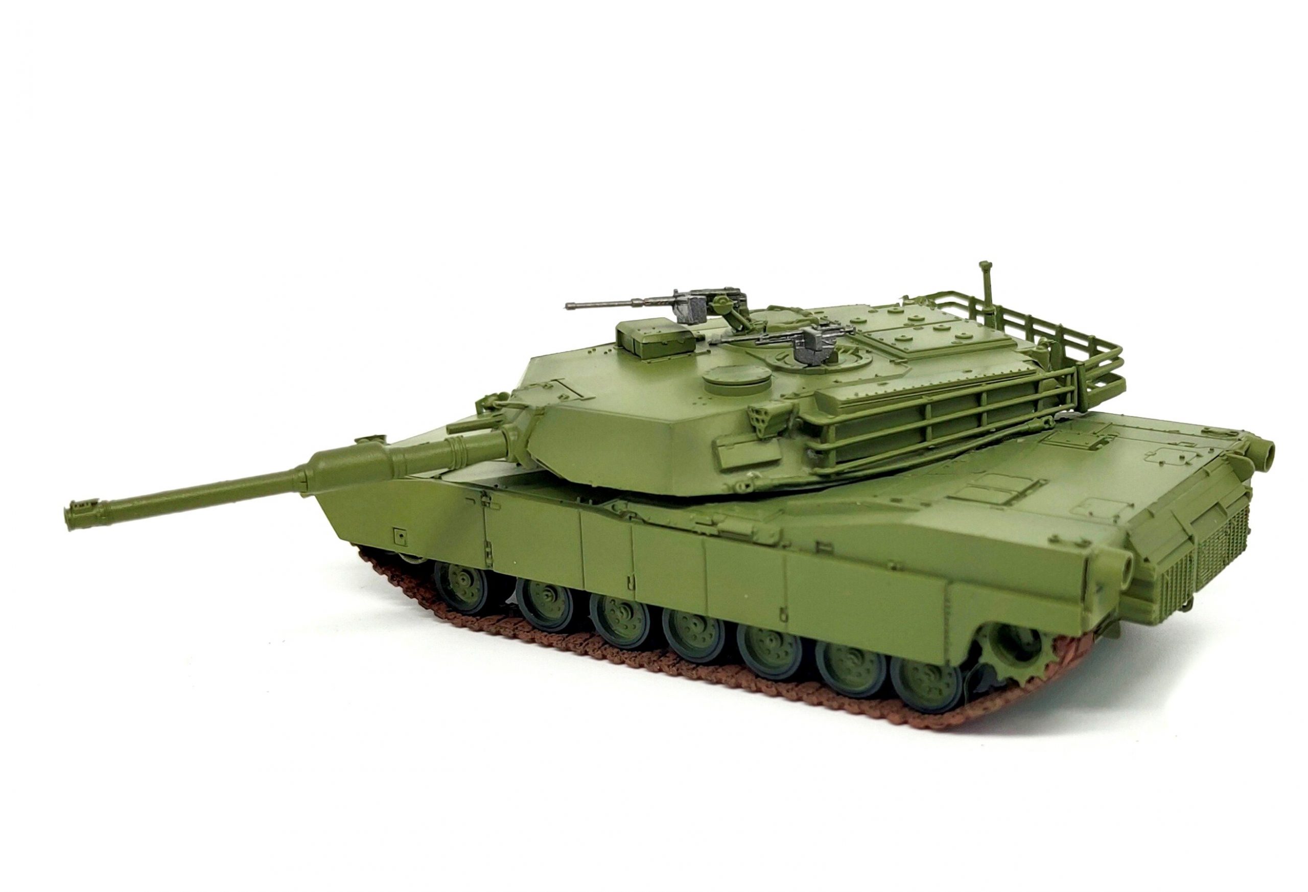 1: 72 US Army m1a1 main battle tank model Green coating Simulation pendulum product 35028 1: 72 US Army m1a1 main battle tank model Green coating Simulation pendulum product 35028