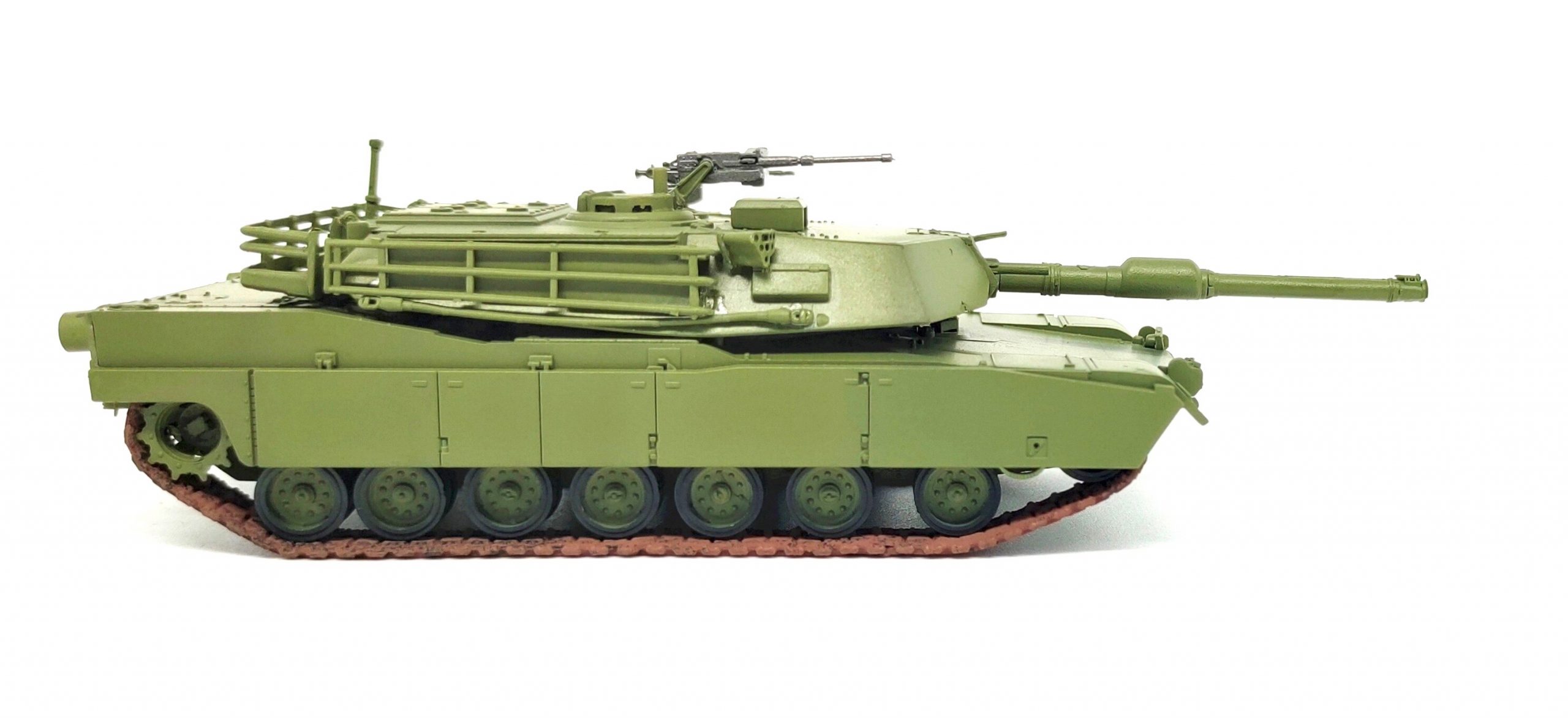 1: 72 US Army m1a1 main battle tank model Green coating Simulation pendulum product 35028 1: 72 US Army m1a1 main battle tank model Green coating Simulation pendulum product 35028