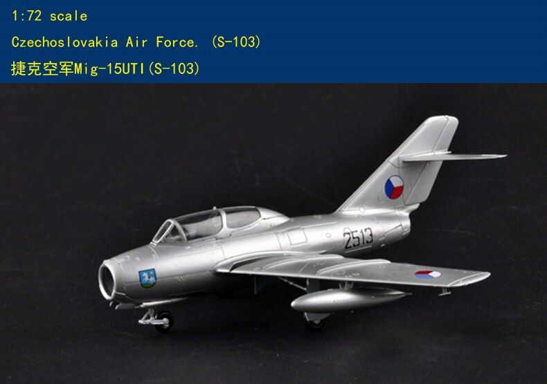 1: 72 Czech Air Force mig-15uti Finished product collection model trumpeter 37137