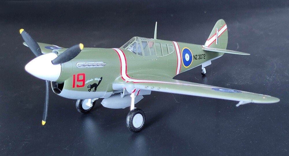 1:48 World War II U.S. p-40m fighter model Dutch army Finished product simulation model 39315 1:48 World War II U.S. p-40m fighter model Dutch army Finished product simulation model 39315