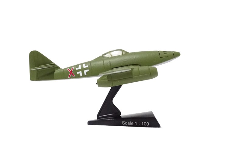 1 / 100 German me262 fighter model Alloy aircraft model Finished product collection model 1 / 100 German me262 fighter model Alloy aircraft model Finished product collection model