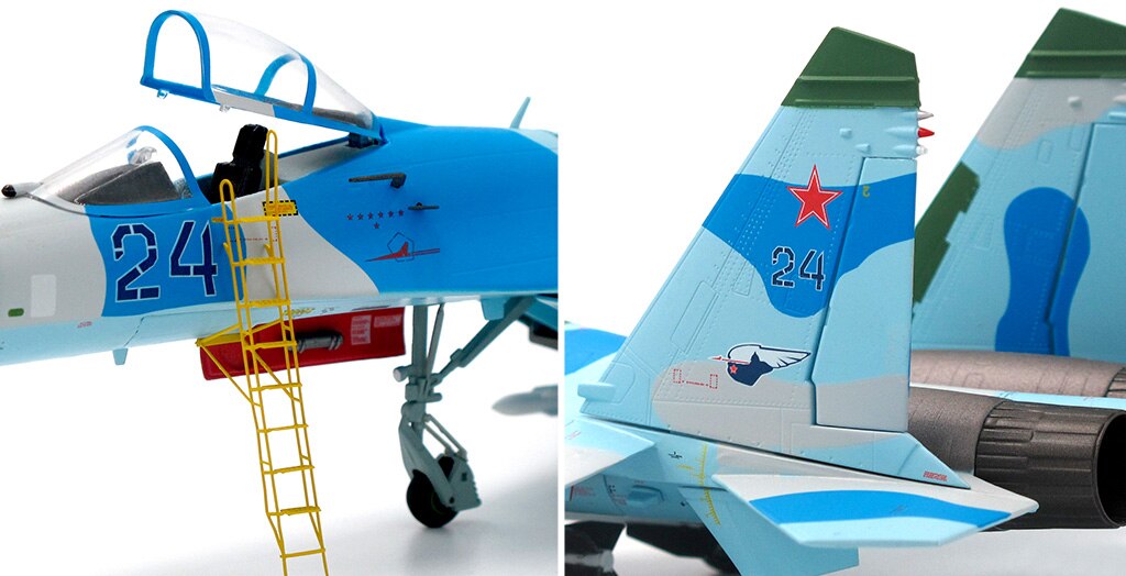 fine 1:72 Russian Air Force SU27 fighter model finished product Alloy Aircraft Model Collection