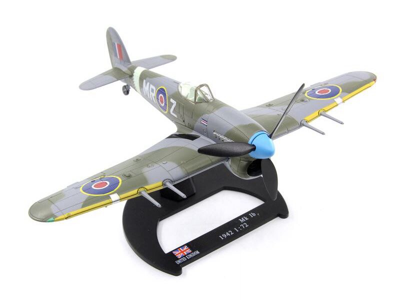 1 / 72 WWII British air force mk.1b fighter 1942 Alloy finished model ornament 1 / 72 WWII British air force mk.1b fighter 1942 Alloy finished model ornament