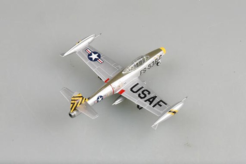 Trumpet 1:72 US Air Force F84E lightning fighter 37106 finished product model