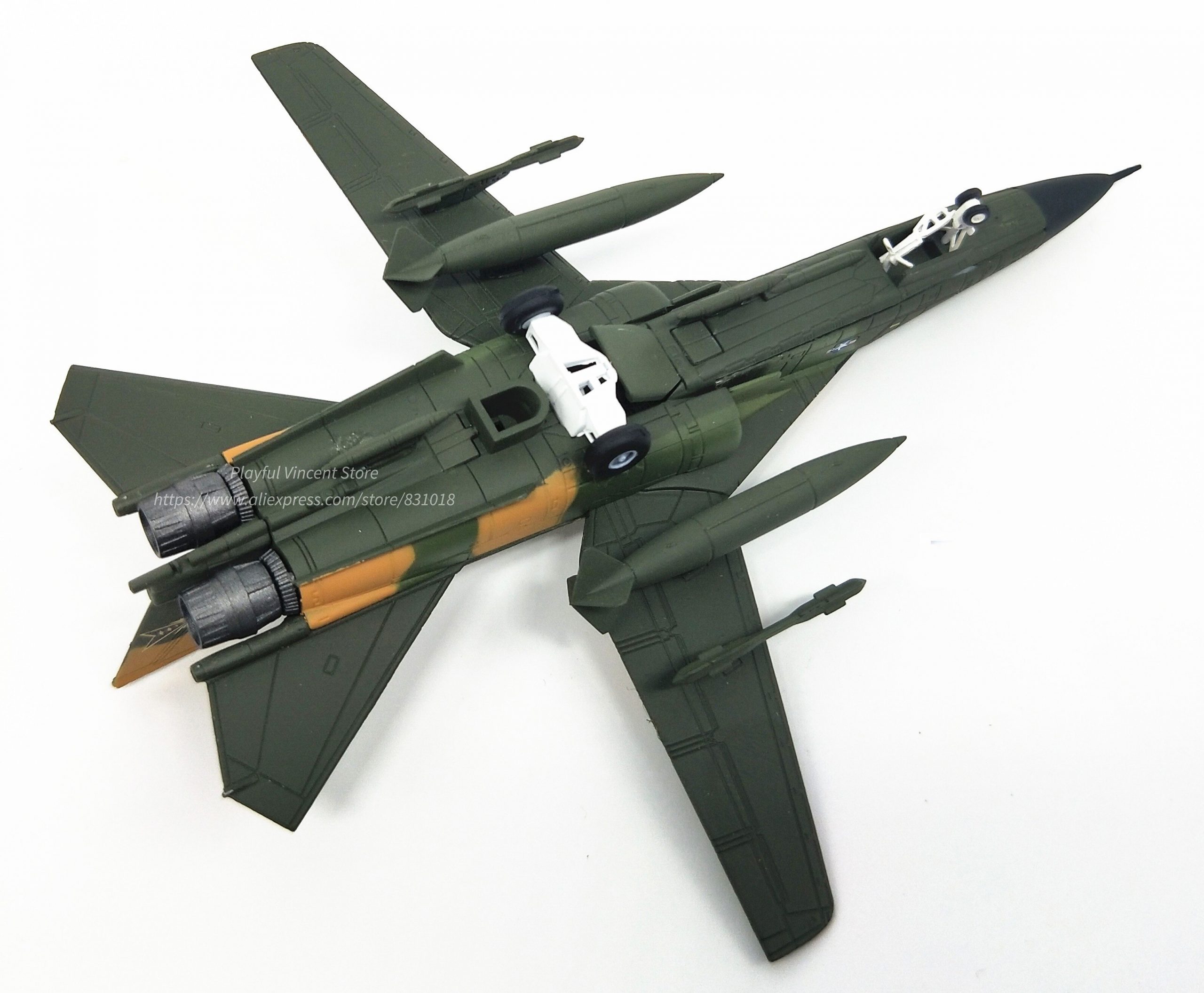 rare Special Offer 1:144 U.S. Air Force F-111A Fighting Bomber Model Alloy model Collection