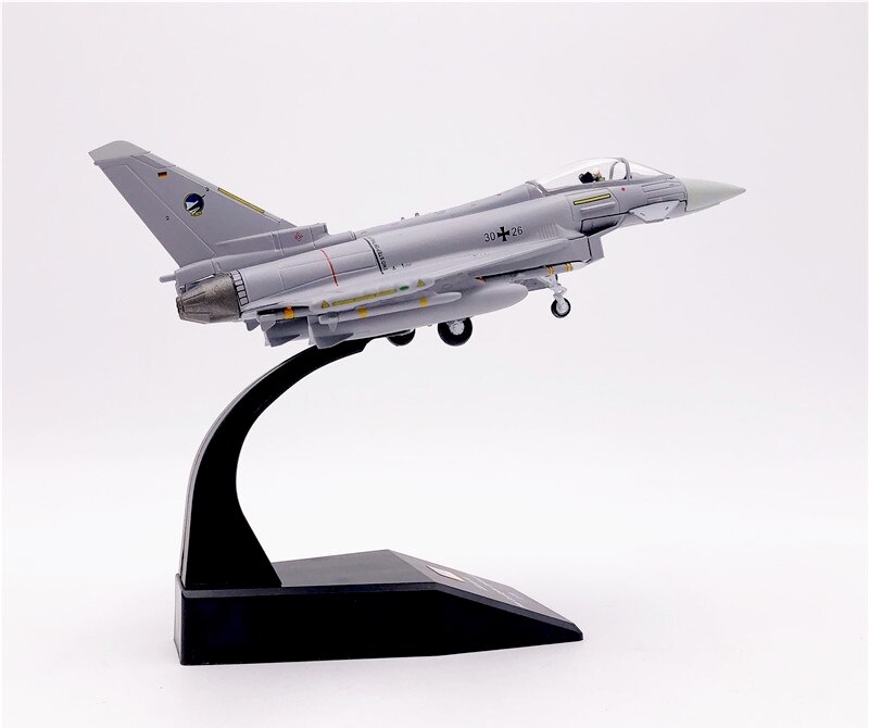 1/100 European EF2000 fighter German Air Force Alloy collection model 1/100 European EF2000 fighter German Air Force Alloy collection model