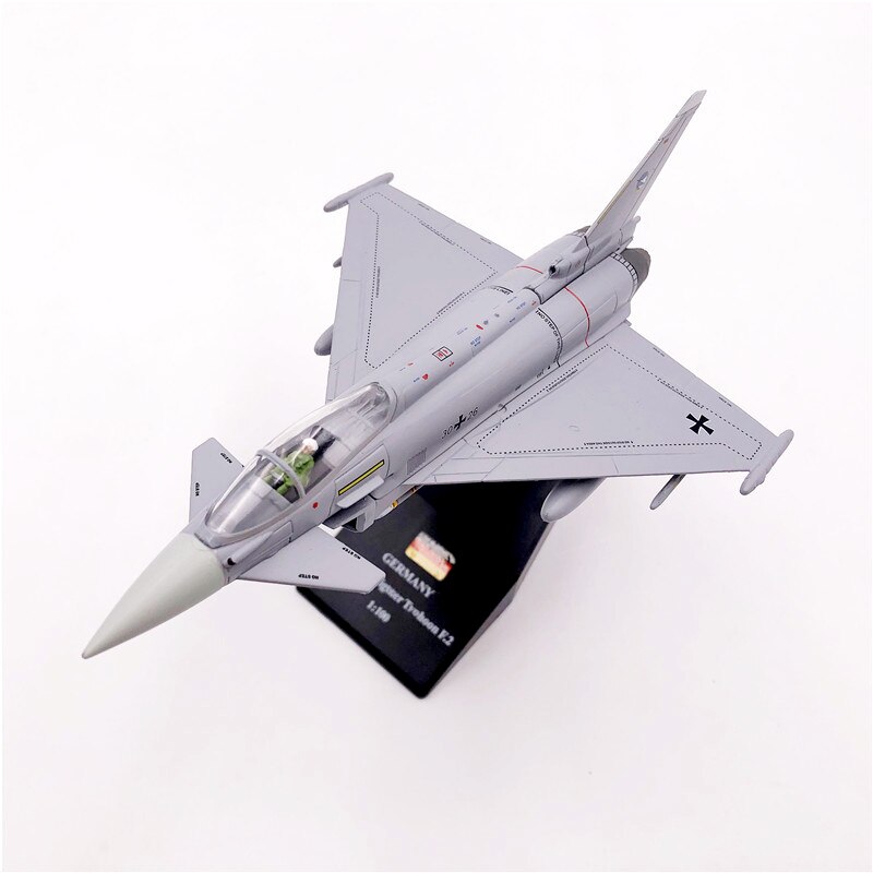 1/100 European EF2000 fighter German Air Force Alloy collection model 1/100 European EF2000 fighter German Air Force Alloy collection model