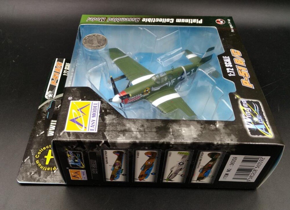 Trumpet 1:72 36359 World War II P51B fighter model Trumpet 1:72 36359 World War II P51B fighter model