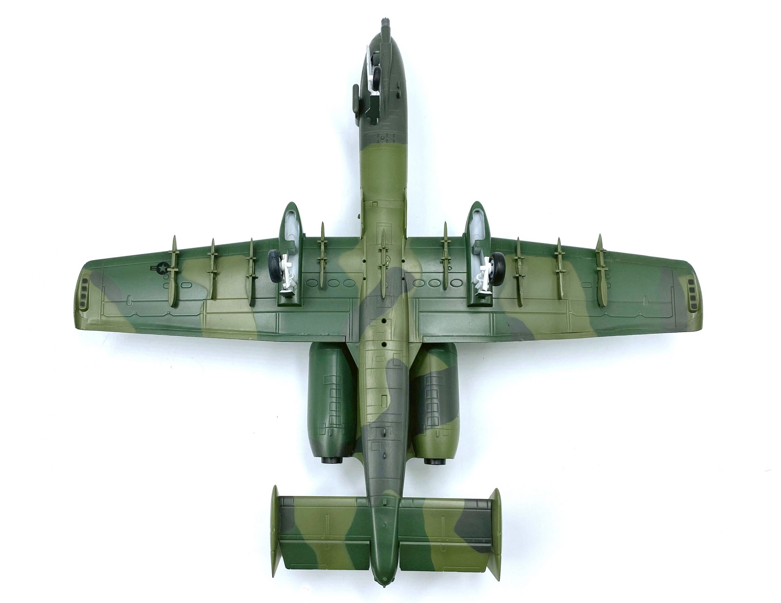 1: 72 USAF A-10 fighter Static simulation model 37111