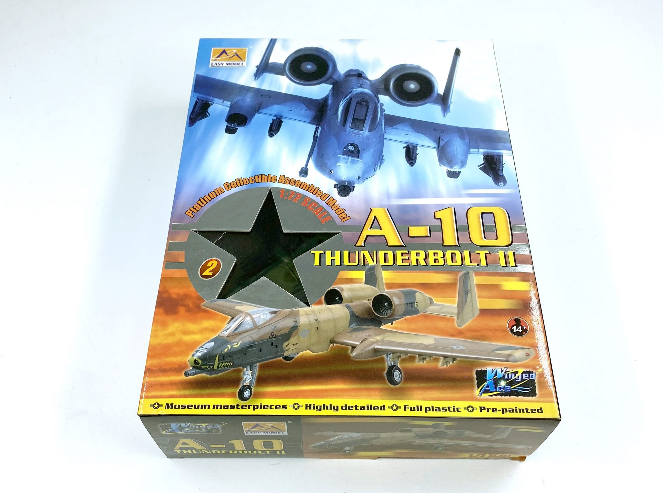 1: 72 USAF A-10 fighter Static simulation model 37111