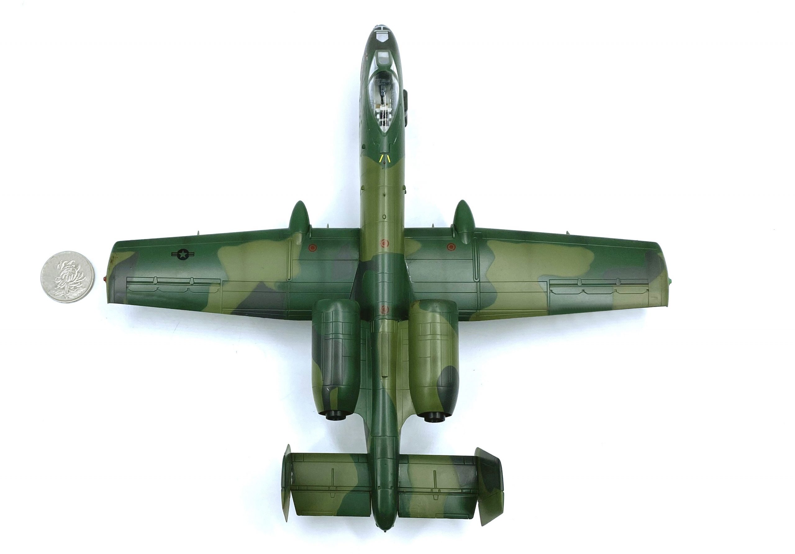 1: 72 USAF A-10 fighter Static simulation model 37111