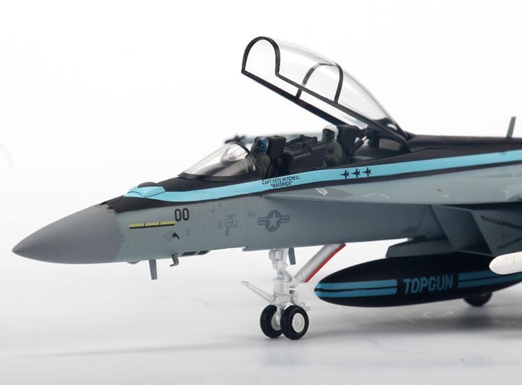 Fine 1 / 72 us f / a-18f fighter model Alloy collection model With bracket