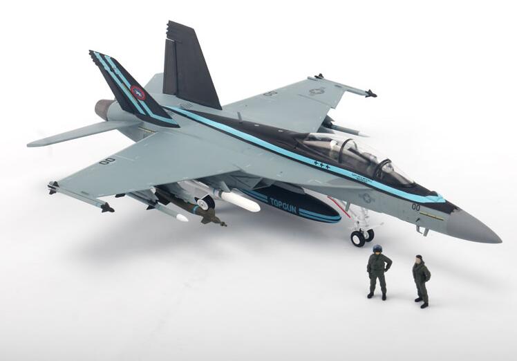 Fine 1 / 72 us f / a-18f fighter model Alloy collection model With bracket