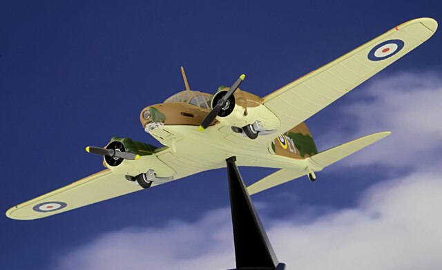 fine 1/72 World War II British army k6298 233sq trainer 72aa004 Alloy collection model