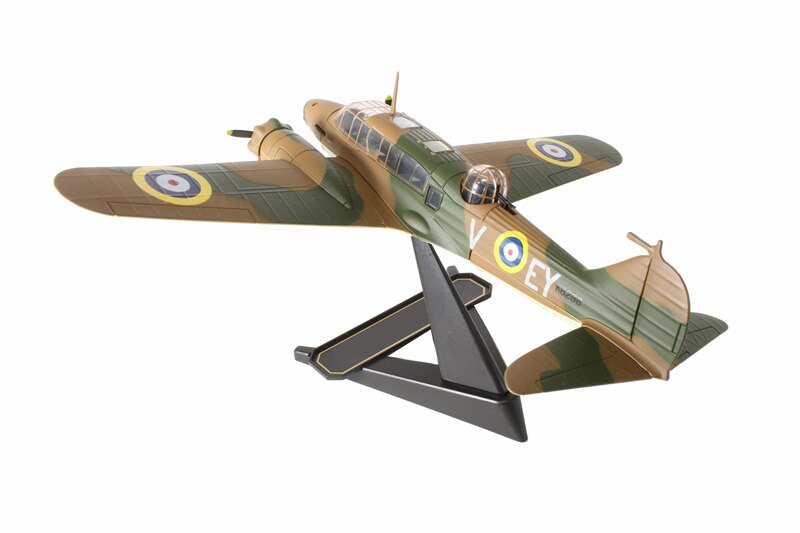 fine 1/72 World War II British army k6298 233sq trainer 72aa004 Alloy collection model