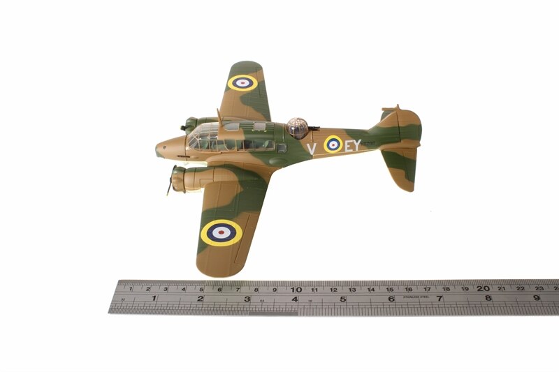 fine 1/72 World War II British army k6298 233sq trainer 72aa004 Alloy collection model