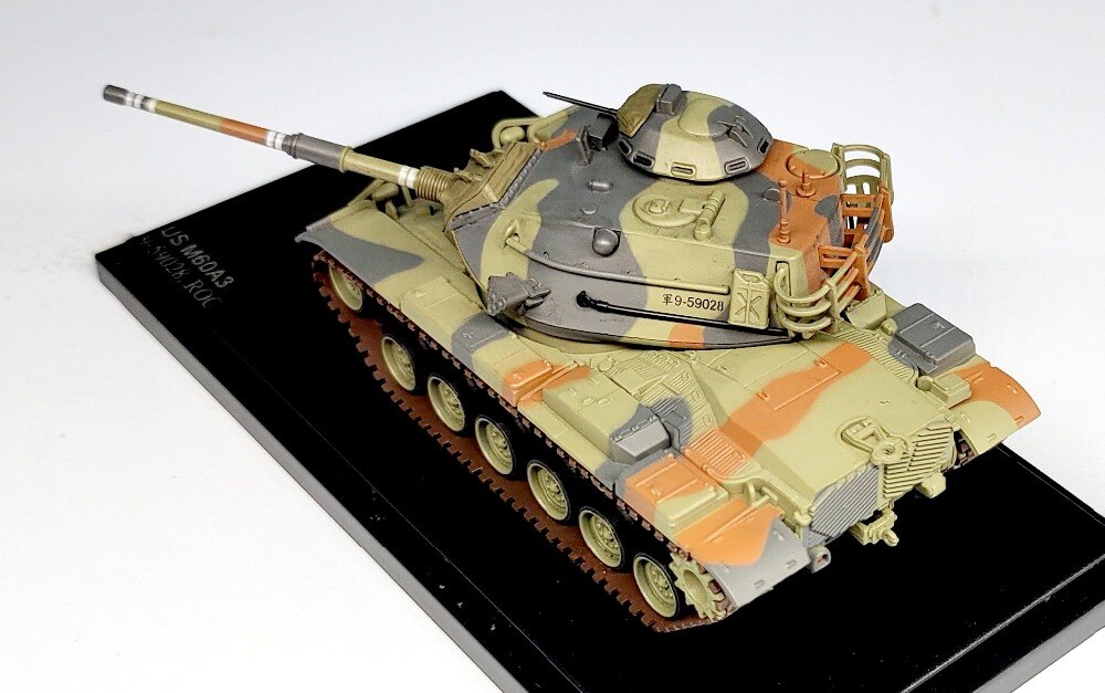 1:72 Us M60A3 main battle tank model Tw army hg5611 Alloy static finished product 1:72 Us M60A3 main battle tank model Tw army hg5611 Alloy static finished product