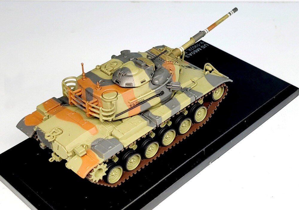 1:72 Us M60A3 main battle tank model Tw army hg5611 Alloy static finished product 1:72 Us M60A3 main battle tank model Tw army hg5611 Alloy static finished product