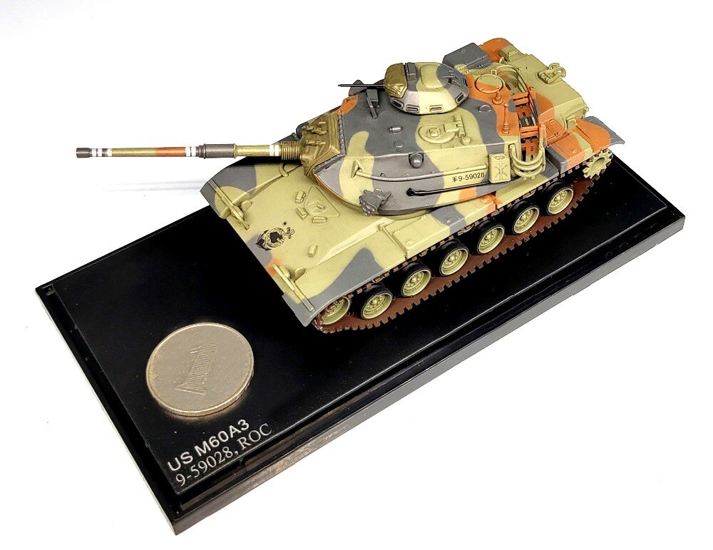 1:72 Us M60A3 main battle tank model Tw army hg5611 Alloy static finished product 1:72 Us M60A3 main battle tank model Tw army hg5611 Alloy static finished product