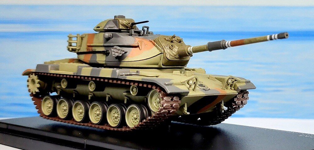 1:72 Us M60A3 main battle tank model Tw army hg5611 Alloy static ...