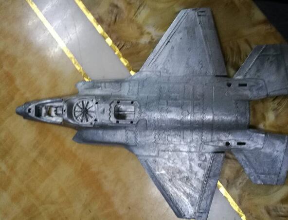 rare Special Offer 1:72 US Marine Corps Model of F35B Vertical Takeoff and Landing Fighter Alloy finished products