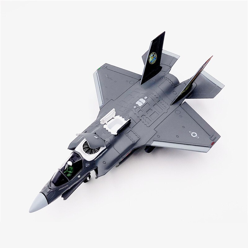 rare Special Offer 1:72 US Marine Corps Model of F35B Vertical Takeoff and Landing Fighter Alloy finished products