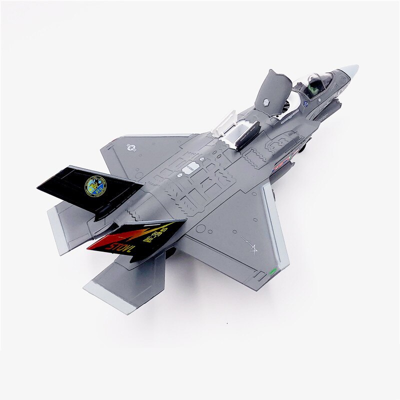 rare Special Offer 1:72 US Marine Corps Model of F35B Vertical Takeoff and Landing Fighter Alloy finished products