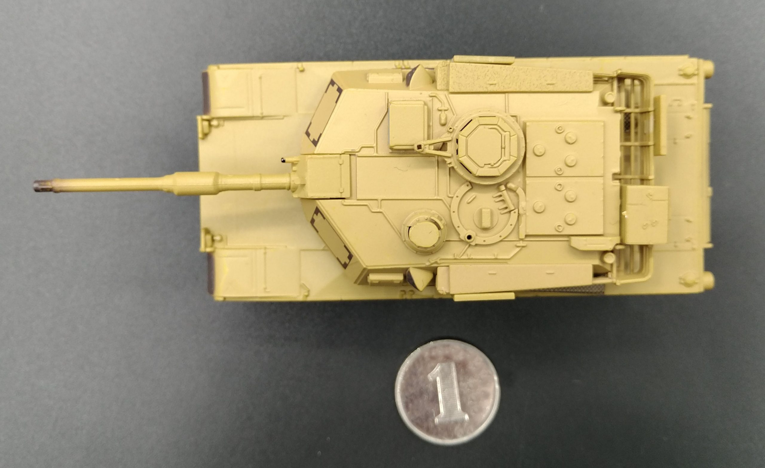 1: 72 us M1A2 main battle tank Static simulation model 8802