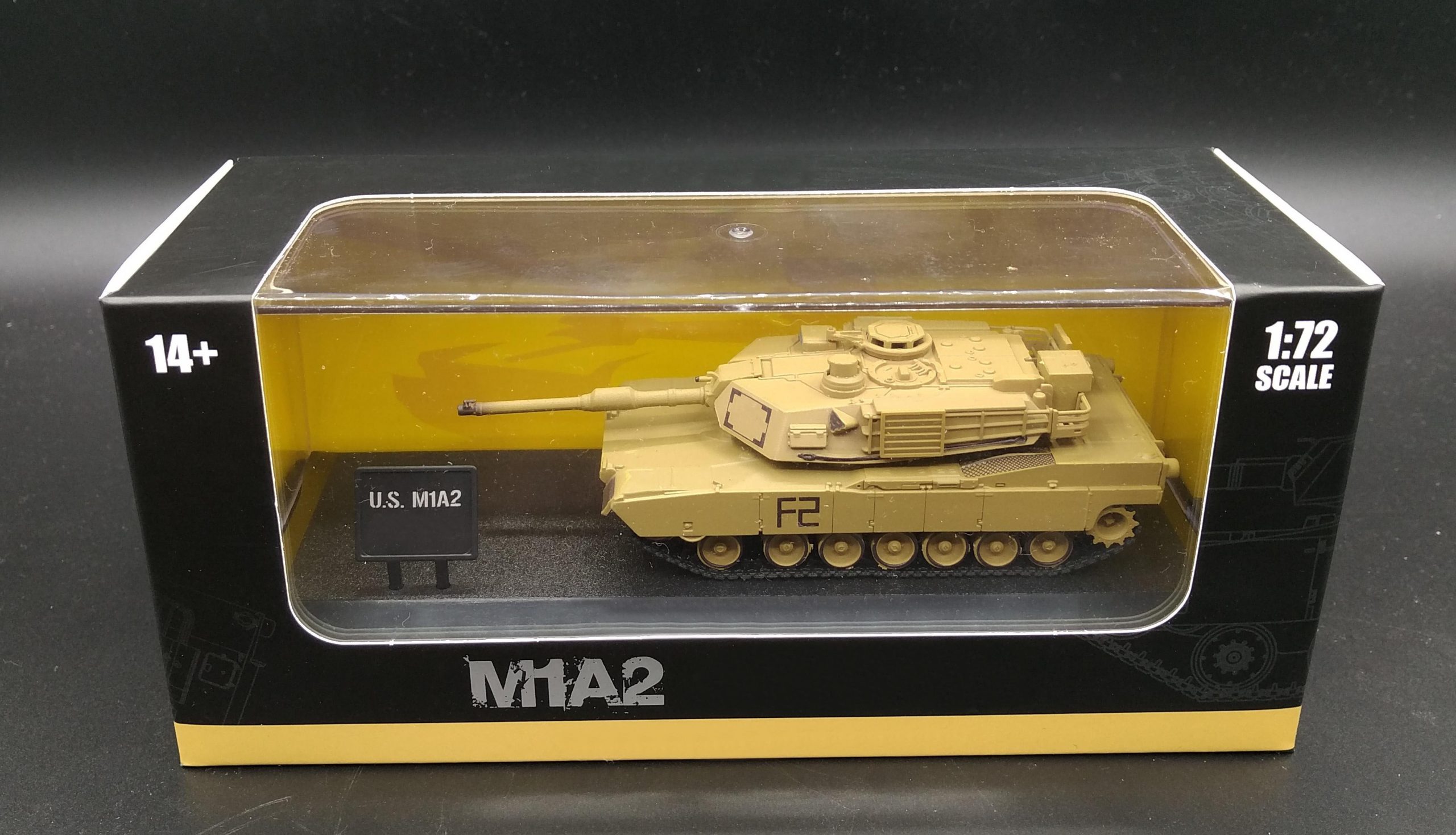 1: 72 us M1A2 main battle tank Static simulation model 8802
