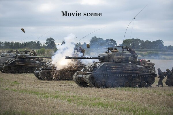 fine1:72 World War II America M4a3e8 tank M4A1 Sherman MK tank model Finished products collection ornaments