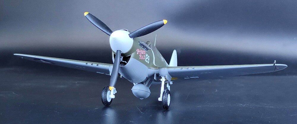 1:48 World War II U.S. p-40m fighter model Finished product simulation model 39311 1:48 World War II U.S. p-40m fighter model Finished product simulation model 39311