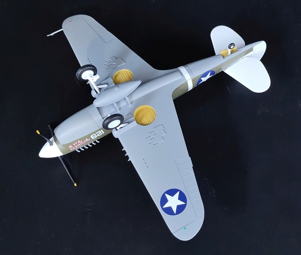 1:48 World War II U.S. p-40m fighter model Finished product simulation model 39311 1:48 World War II U.S. p-40m fighter model Finished product simulation model 39311